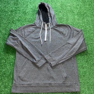 Qwick-dry Men’s Mid Zip Basic Hoodie
